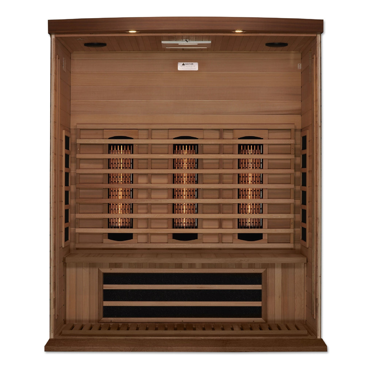 Sauna Maxxus 3 - Person Full Spectrum Infrared Sauna - Canadian Red Cedar 4