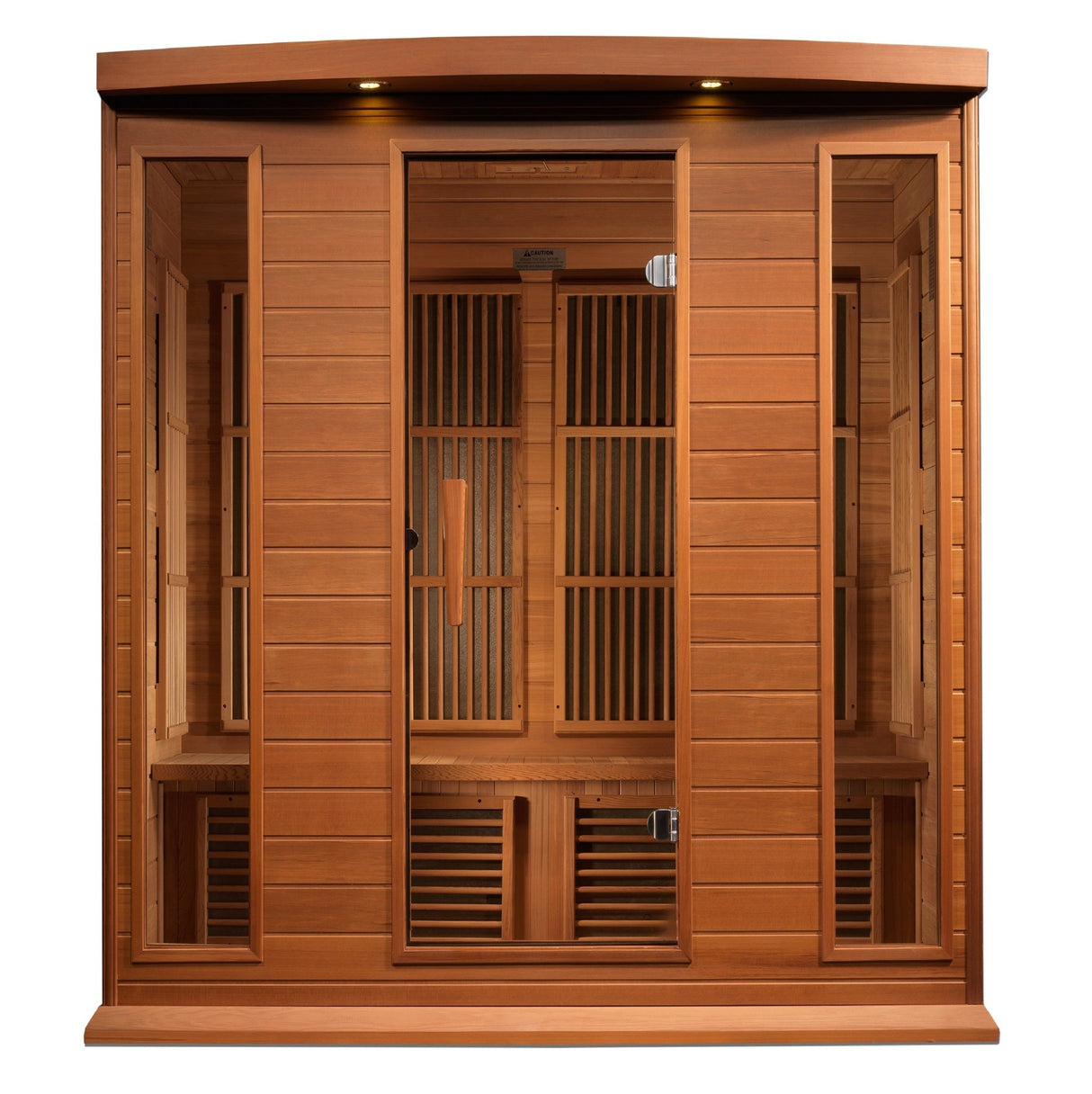 Sauna Maxxus 4 - Person Low EMF Far Infrared Sauna - Canadian Red Cedar 2