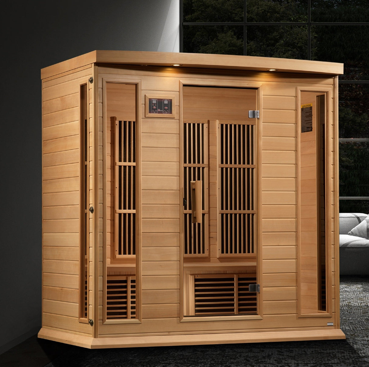 Sauna Maxxus 4 - Person Near Zero EMF Far Infrared Sauna 5