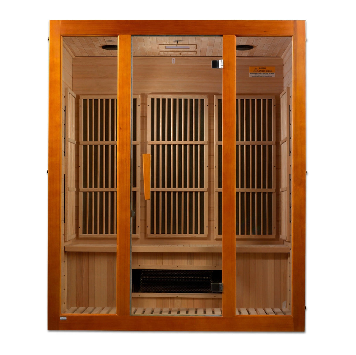 Sauna Maxxus Alpine Dual Tech 3 - Person Low EMF Far Infrared Sauna 2