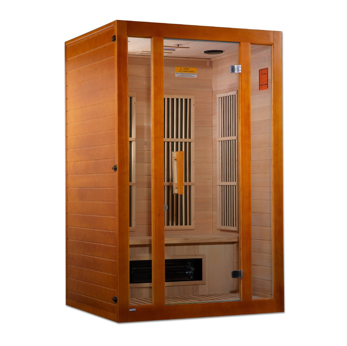 Sauna Maxxus Aspen Dual Tech 2 - Person Low EMF Far Infrared Sauna 3