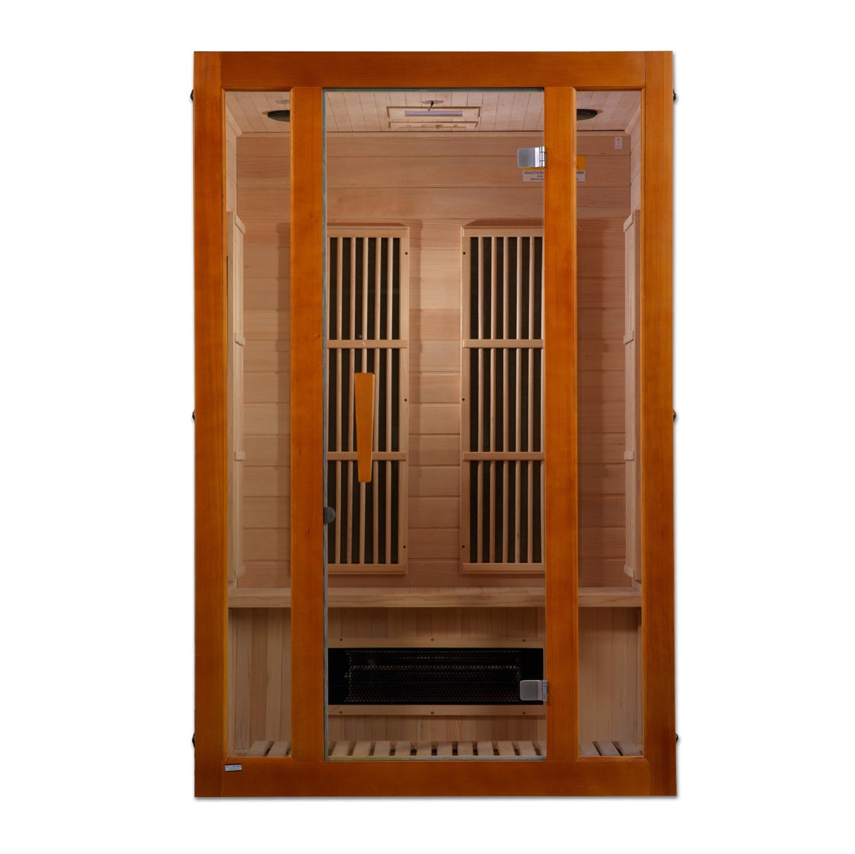 Sauna Maxxus Aspen Dual Tech 2 - Person Low EMF Far Infrared Sauna 2
