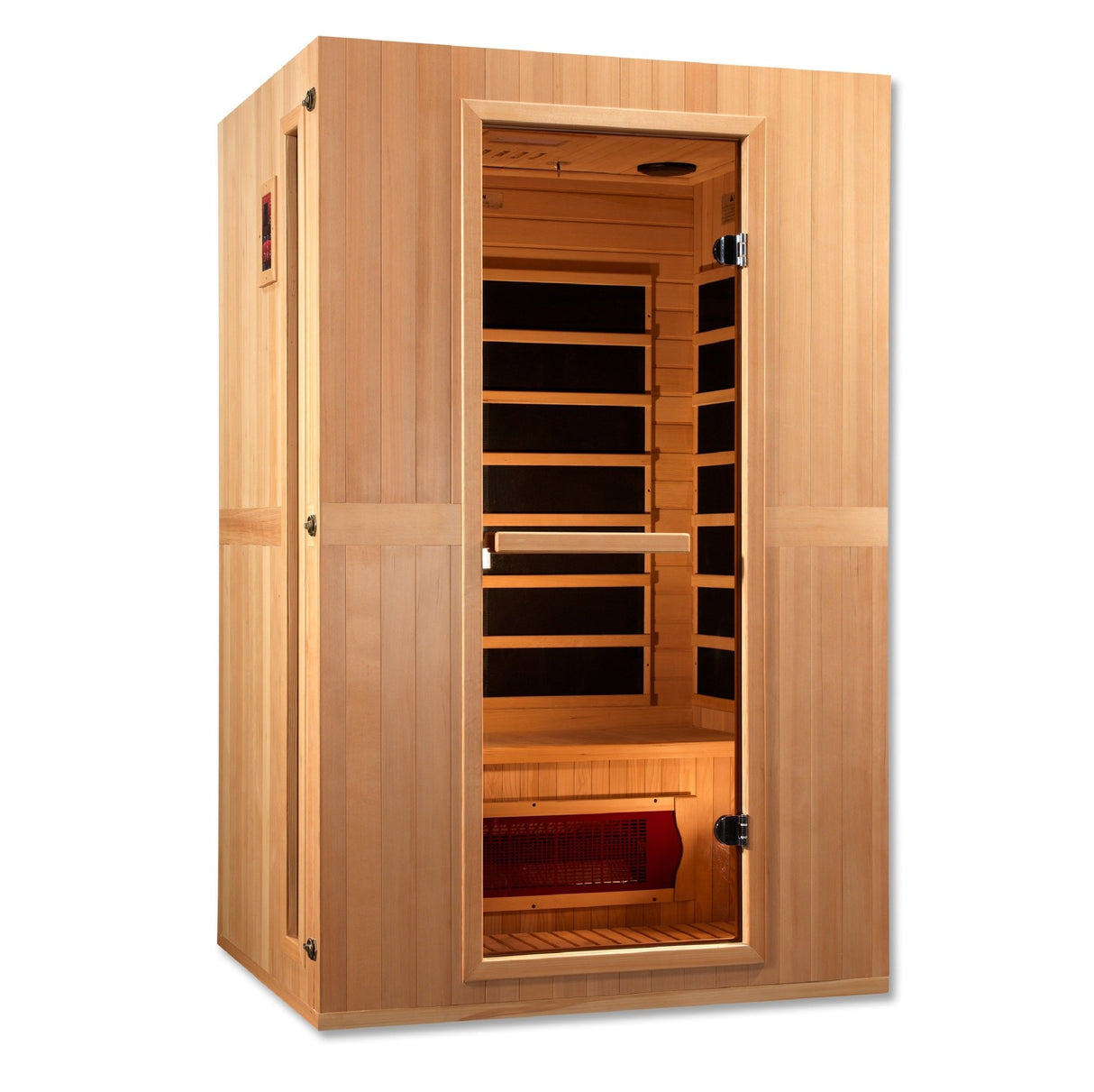 Sauna Maxxus Serenity Dual Tech 2 - Person Low EMF Far Infrared Sauna 3