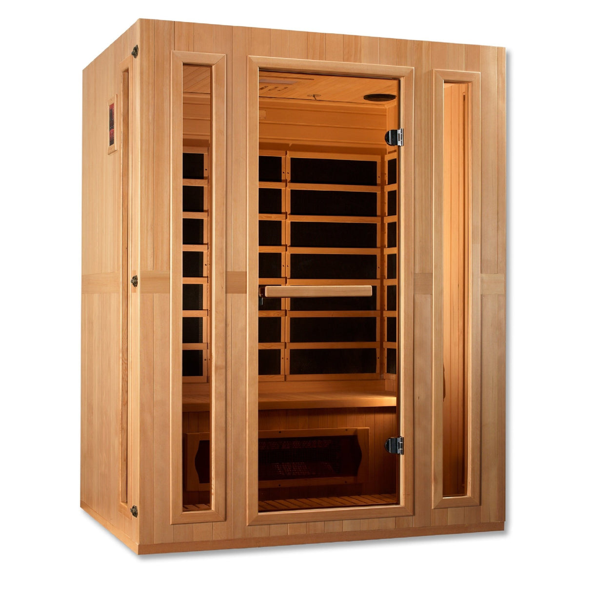 Sauna Maxxus Trinity Dual Tech 3 - Person Low EMF Far Infrared Sauna 3