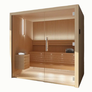 Recovery Rituals Tranquility Series 4-Person Indoor Traditional Sauna