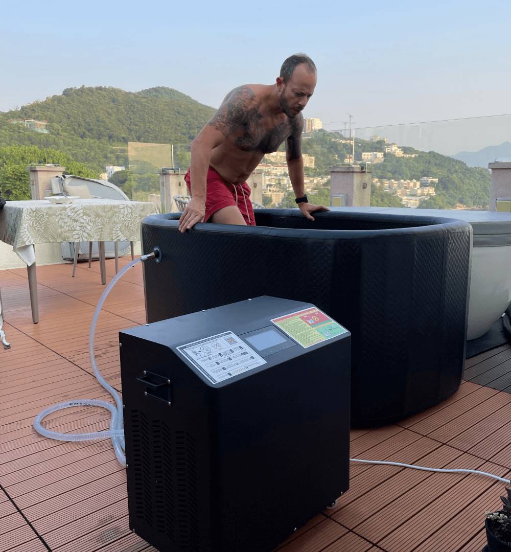 Dreampod Inflatable Ice Bath FLEX with Chiller