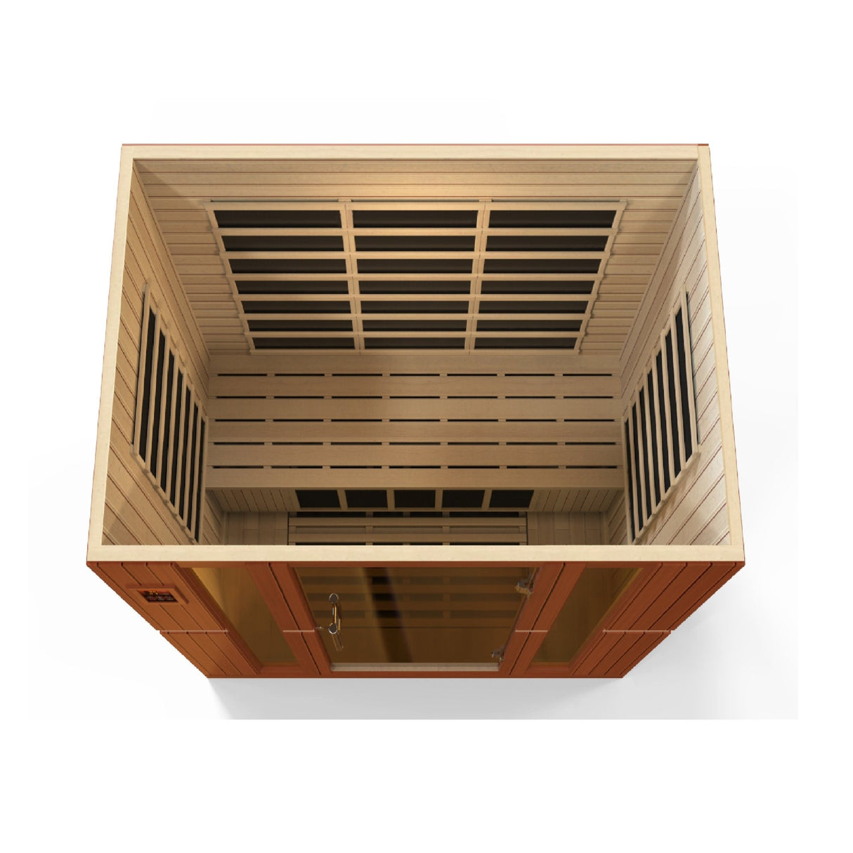 Sauna Dynamic Bergamo 4 - Person Low EMF Far Infrared Sauna 7