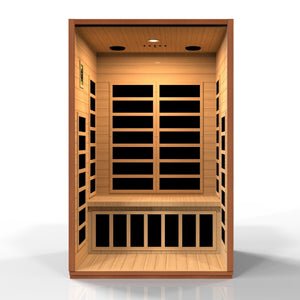Sauna Dynamic Cardoba Elite 2 - Person Ultra Low EMF Infrared Sauna 4