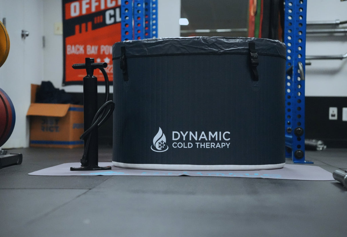 Cold Plunge Dynamic Cold Therapy Inflatable Cold Plunge Barrel 5