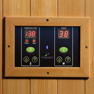 Sauna Dynamic Gracia 1 - 2 Person Low EMF Far Infrared Sauna 11