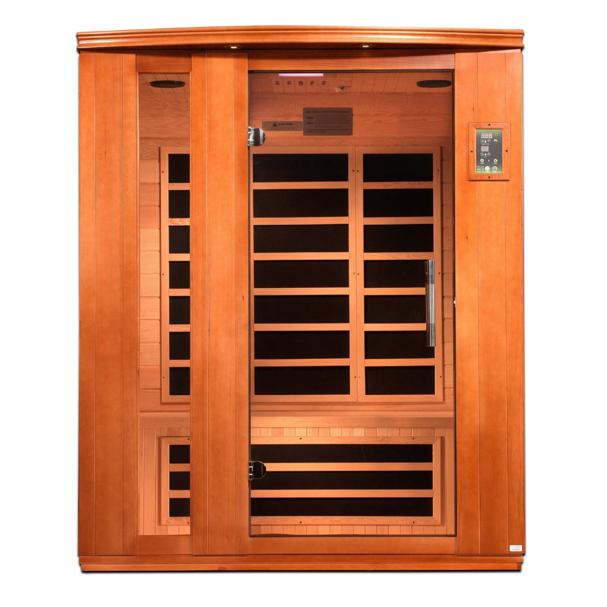 Sauna Dynamic Lugano 3 - Person Low EMF Far Infrared Sauna 2