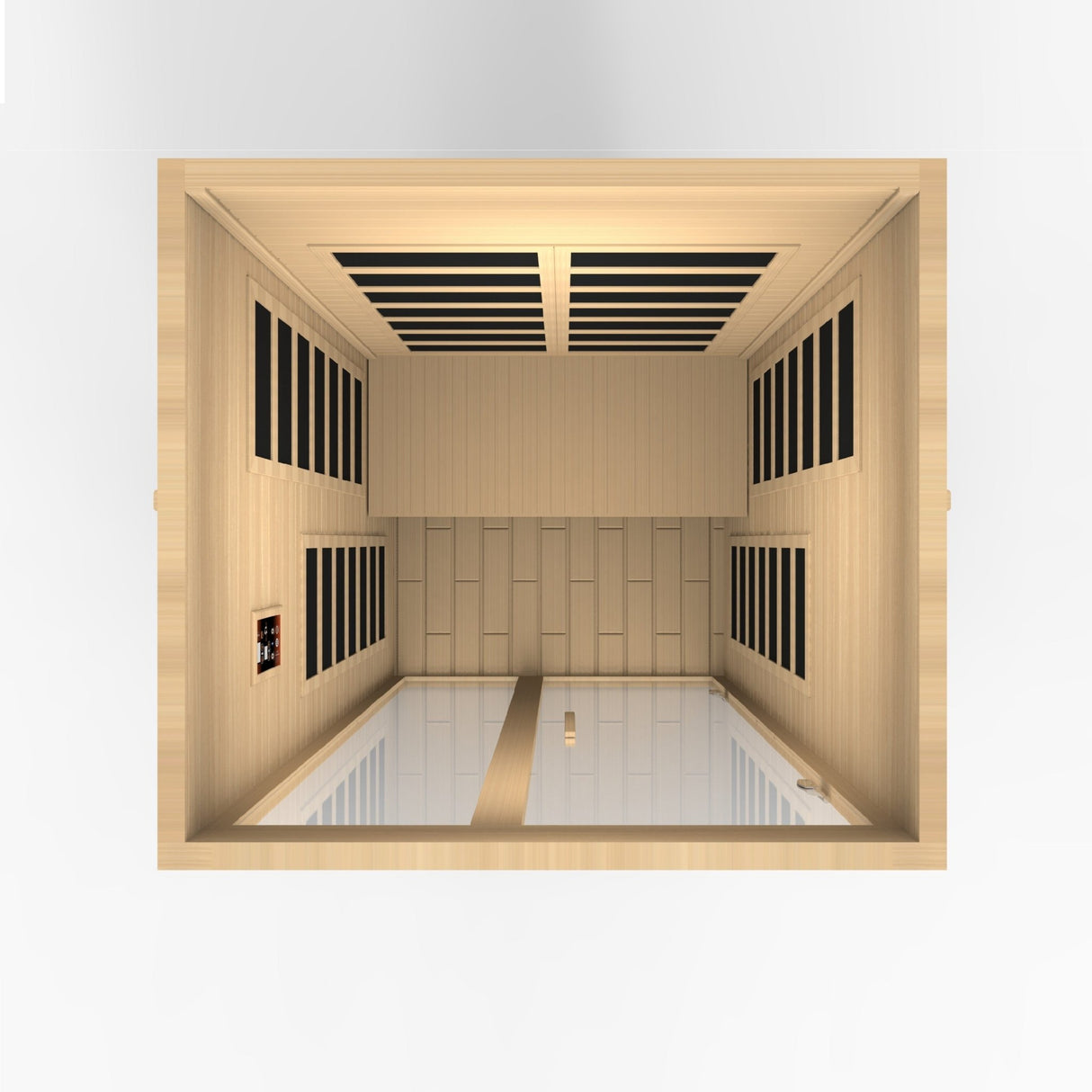 Sauna Dynamic Santiago 2 - Person Low EMF Far Infrared Sauna 5