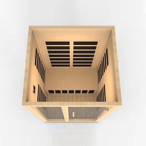 Sauna Dynamic Santiago 2 - Person Low EMF Far Infrared Sauna 6