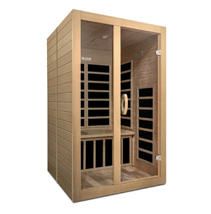 Sauna Dynamic Santiago 2 - Person Low EMF Far Infrared Sauna 3