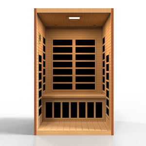 Sauna Dynamic Santiago Elite 2 - Person Ultra Low EMF Far Infrared Sauna 4
