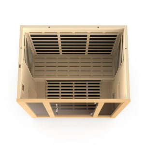 Sauna Dynamic Vila Elite 3 - Person Ultra Low EMF Far Infrared Sauna 6