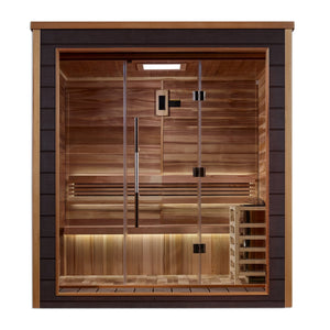 Sauna Golden Designs Drammen 3 - Person Traditional Sauna 2