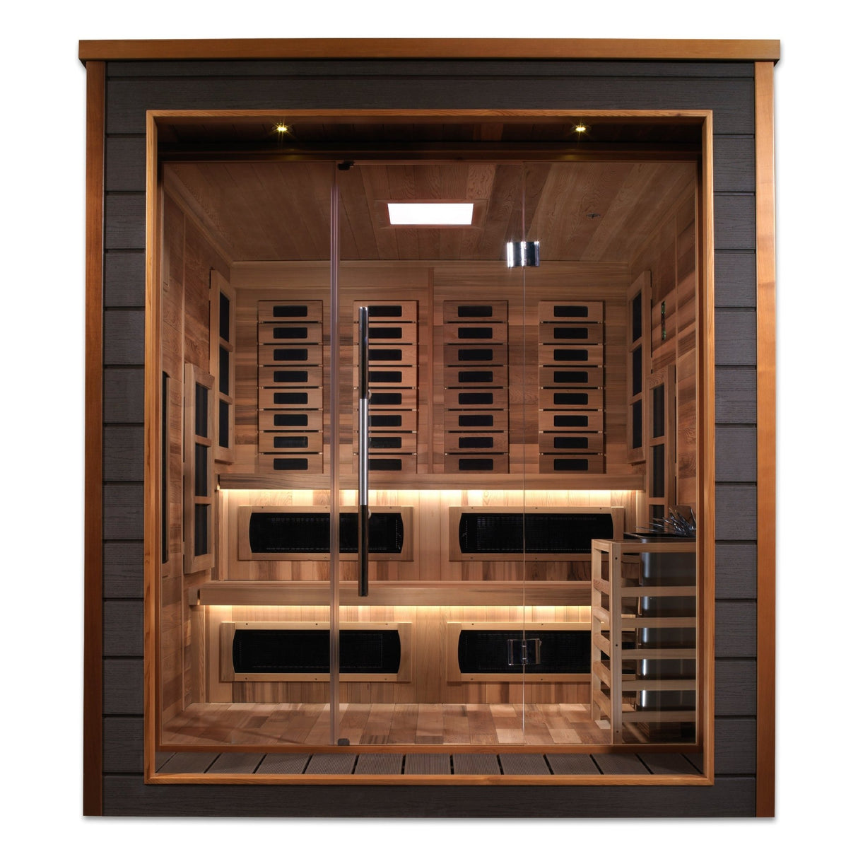 Sauna Golden Designs Karlstad 6 - Person Full Spectrum Hybrid Sauna 2