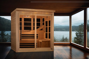Sauna Golden Designs Monaco Limited Edition 6 - Person Near Zero EMF Far Infrared Sauna 4