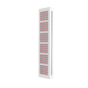 red light therapy HealthSmart panel, angled front-right view