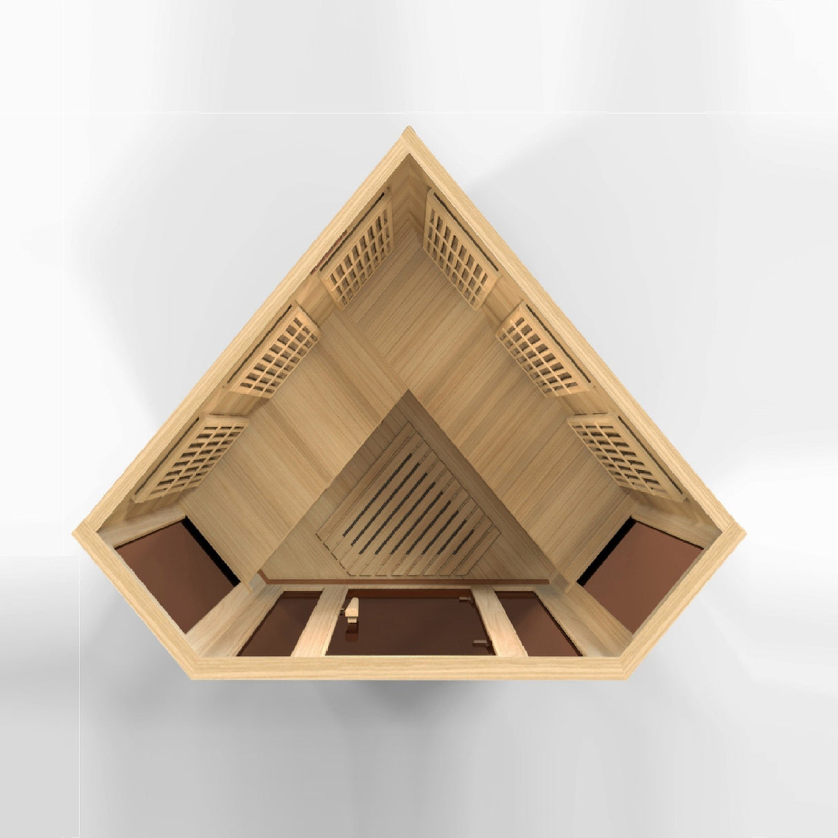 Sauna Maxxus 3 - Person Corner Low EMF Far Infrared Sauna 7