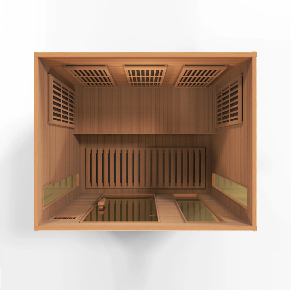 Sauna Maxxus 3 - Person Low EMF Far Infrared Sauna - Canadian Red Cedar 5