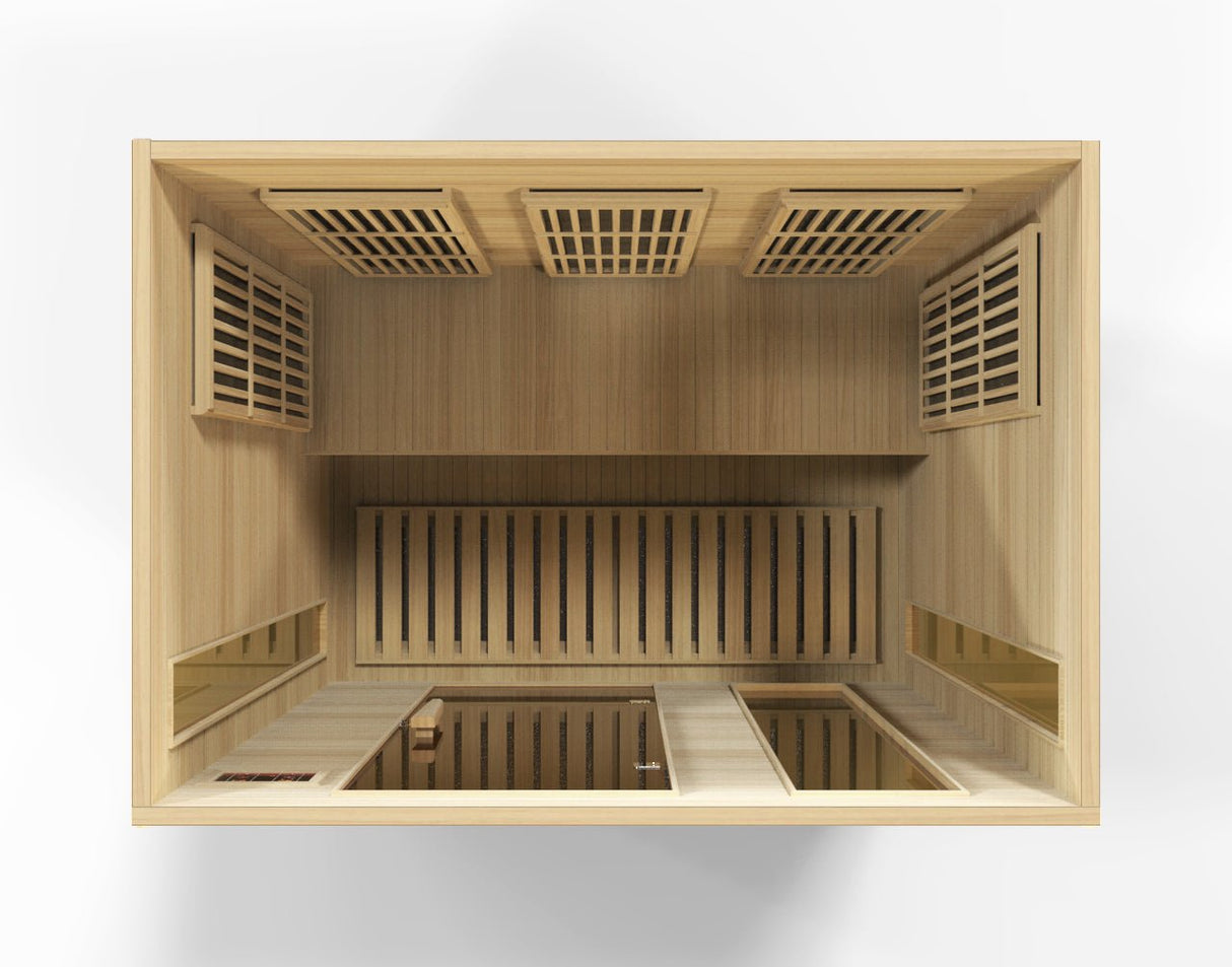 Sauna Maxxus 3 - Person Low EMF Far Infrared Sauna 6