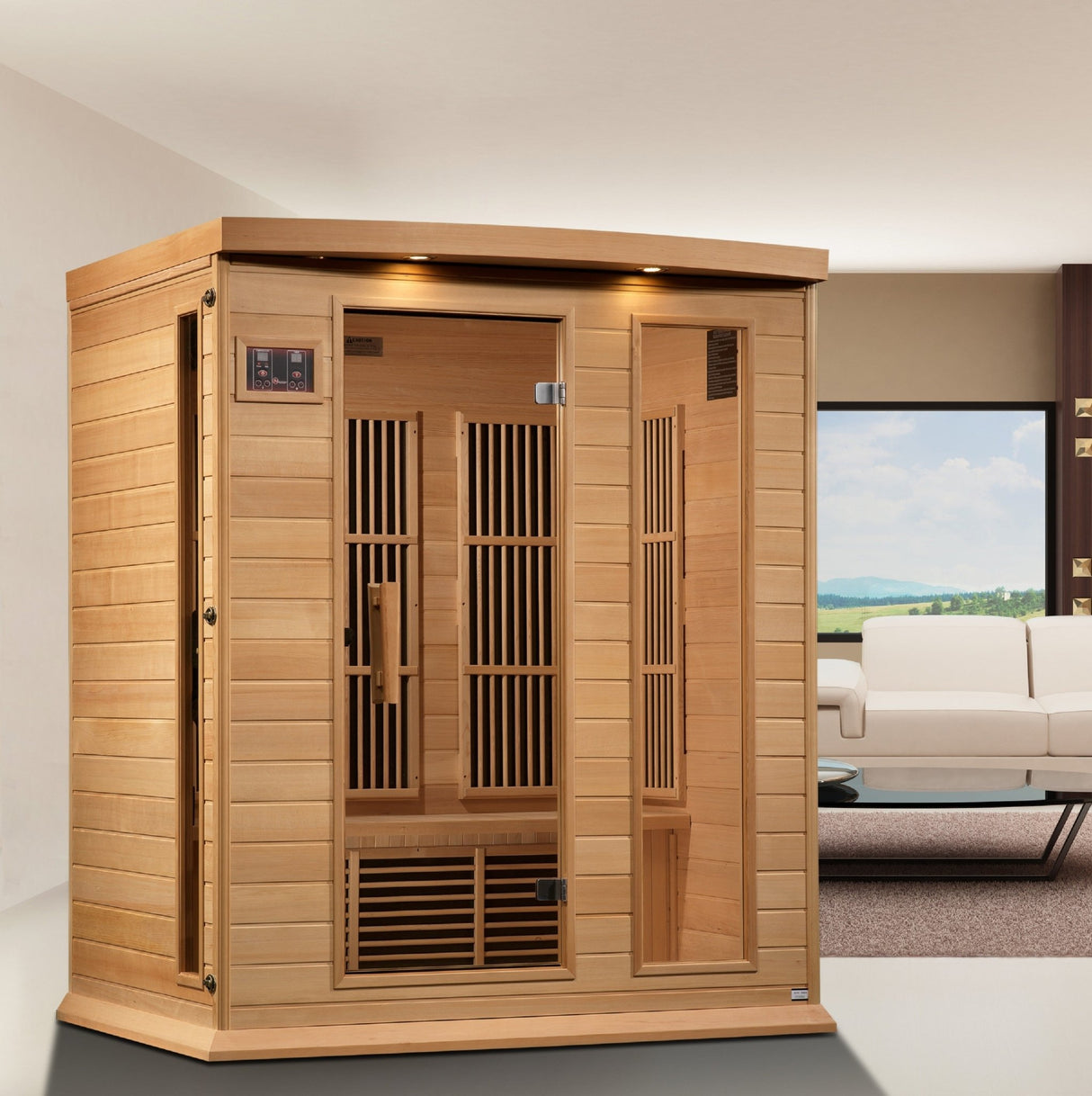 Sauna Maxxus 3 - Person Near Zero EMF Far Infrared Sauna 5
