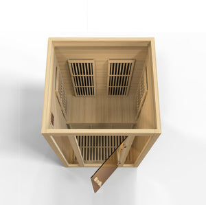 Sauna Maxxus Seattle 2 - Person Low EMF Far Infrared Sauna 6